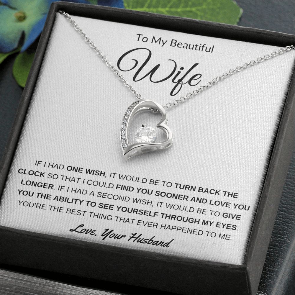 Beautiful Wife Forever Love Necklace