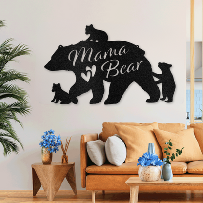 Mama Bear with Cubs