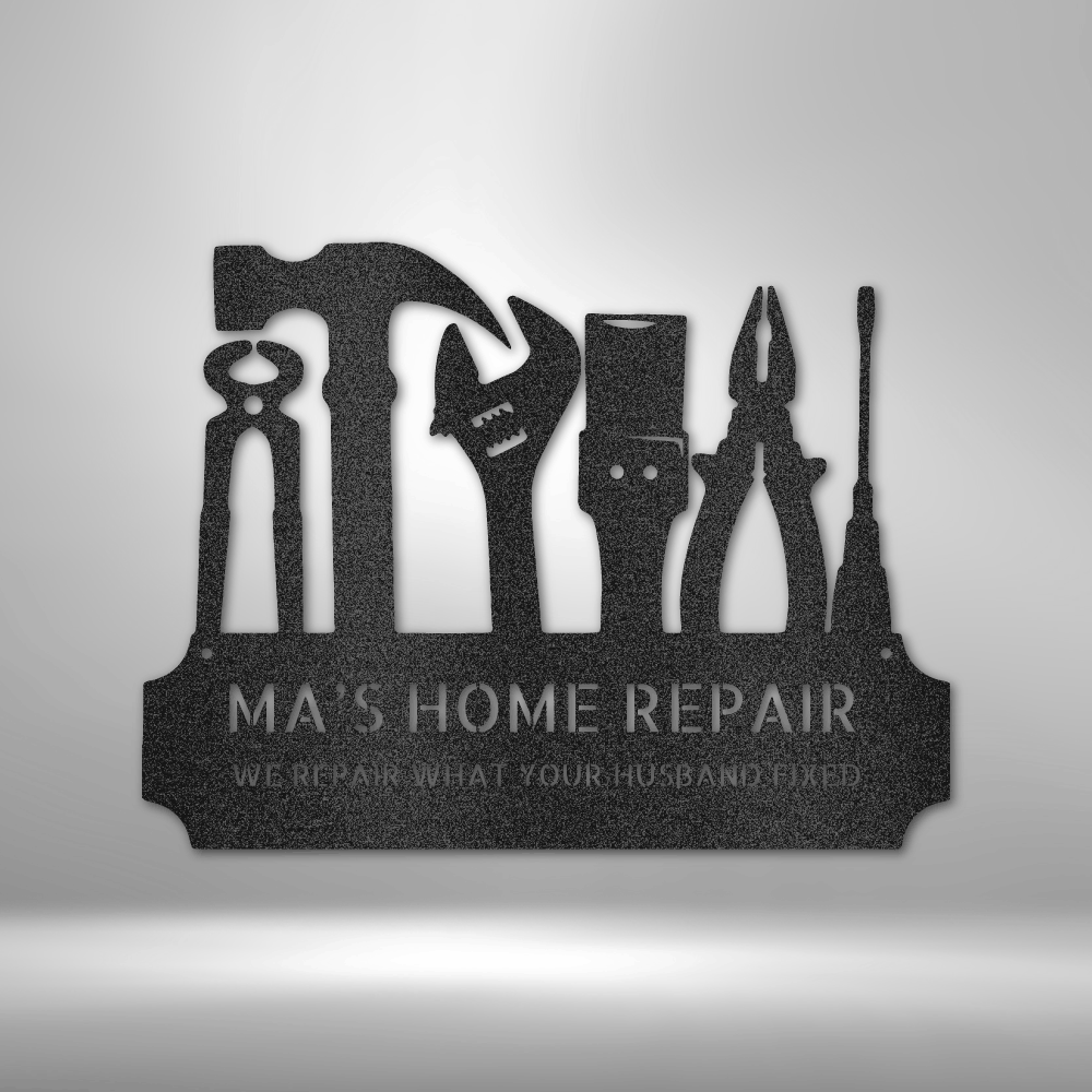 Tool Time Monogram - Steel Sign – DivineFate