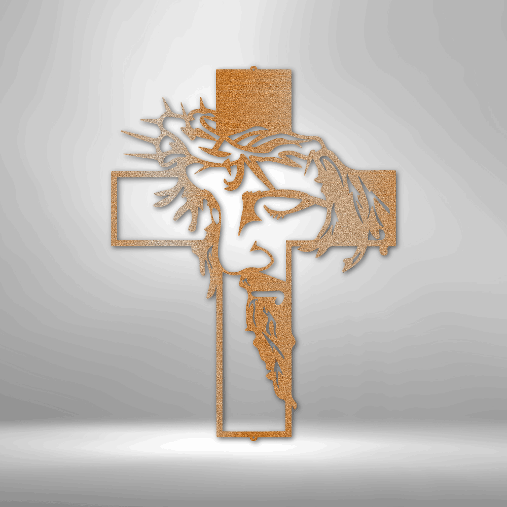 Christ Cross - Steel Sign