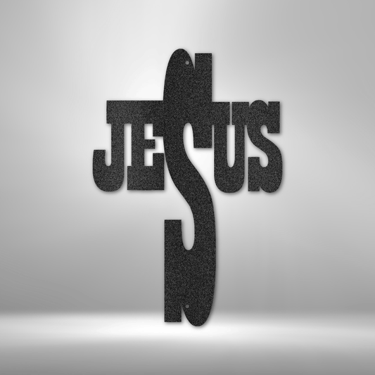 Jesus Cross - Steel Sign