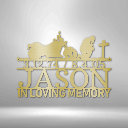 In Loving Memory Motorcycle