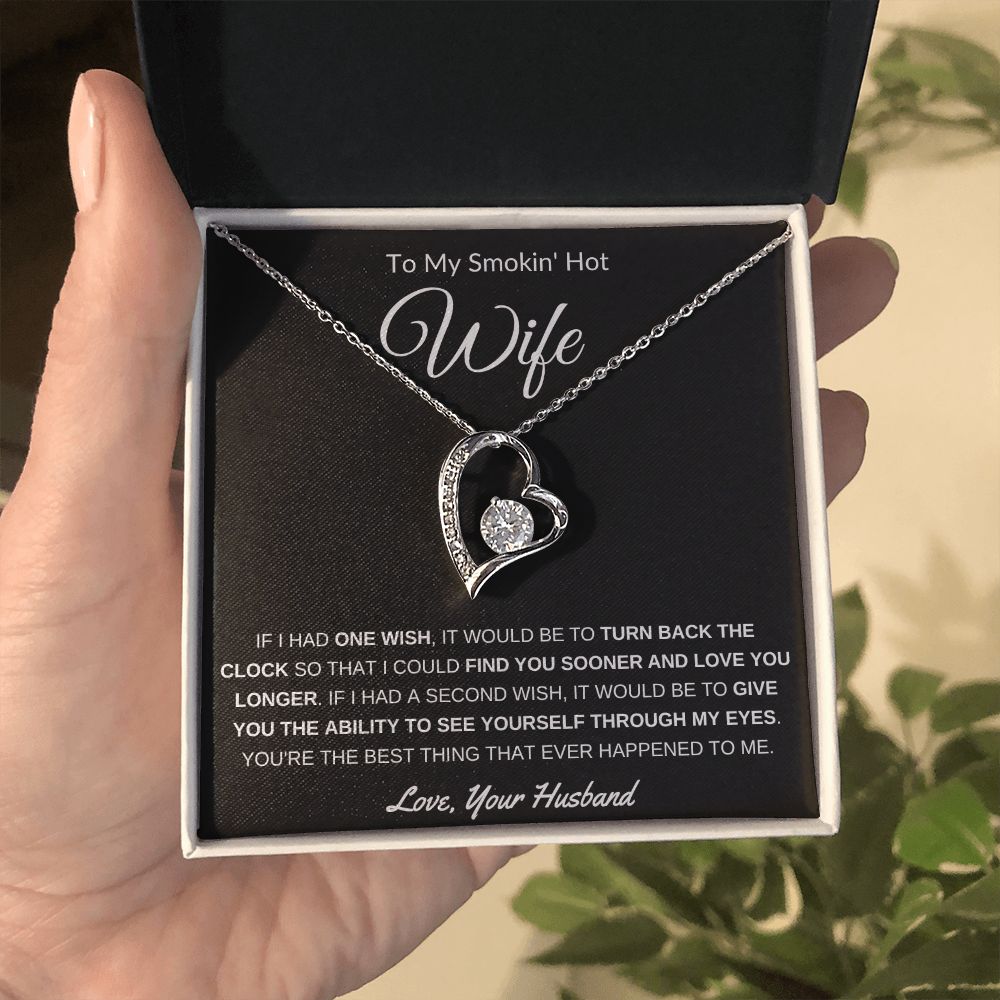 Smokin' Hot Wife Forever Love Necklace