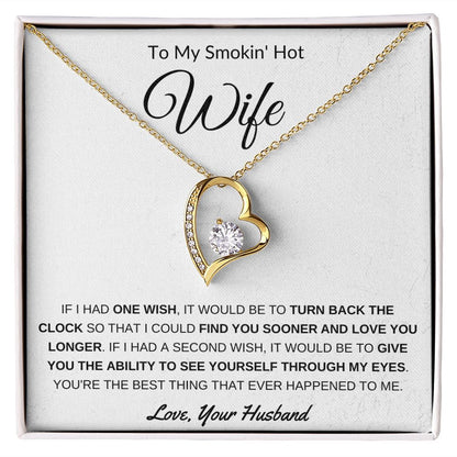 Smokin' Hot Wife Forever Love Necklace